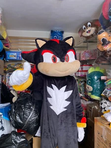 Mascot Costume Shadow of Sonic cosplay Mascot botarga halloween - READY TO SHIP - Picture 1 of 6