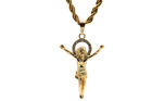 Crucifix Pendant with Necklace Gold Filled Cross NEW Chain Charm