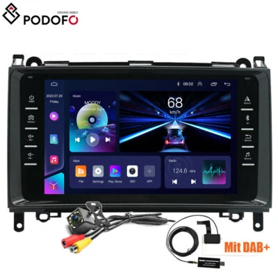 8" DAB+ Autoradio Android 13 GPS Navi + Kamera Für Mercedes Benz Sprinter Viano - Bild 1 von 4