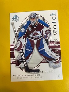 D62823 2005-06 SP Authentic #258 Vitaly Kolesnik FUTURE WATCH ROOKIE #/1999