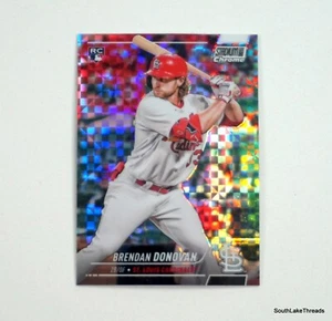 2022 Stadium Club Chrome Brendan Donovan RC #379 Xfractor  Cardinals  - Picture 1 of 2