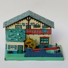 Keim 5036/6 Made in Germany US.ZONE Blech Spielzeug Haus Wassermühle Hammerwerk