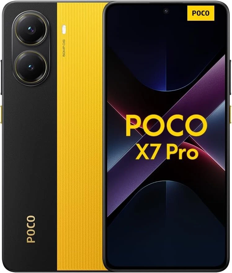 Xiaomi POCO X7 Pro 5G Dual SIM 12GB RAM 512GB - Yellow EU