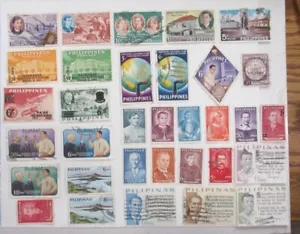 PHILIPPINES  33 DIFFERENT USED  See Pic - Picture 1 of 1