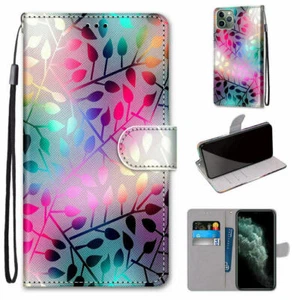 Luxury Bling Tree Flip Wallet Cover Case For S8 S9 S10 S20 Note 20 A51 A21 A20E - Picture 1 of 12
