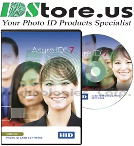 HID Asure ID 7 Enterprise Edition ID Card Design Software (86413) - Picture 1 of 3