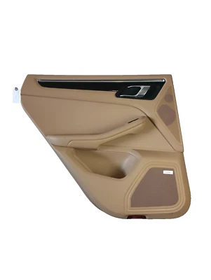 Porsche Macan 2018 panel de moldura de puerta del conductor trasero izquierdo 2017 usado OEM Foto 1 de 4