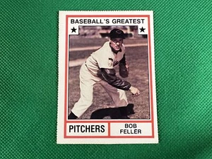 1982 TCMA Greatest Pitchers #1 Bob Feller Cleveland Indians - Imagen 1 de 1