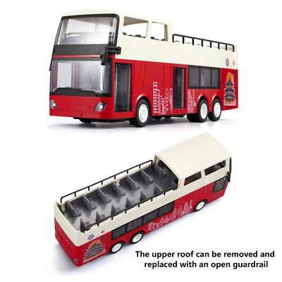 E640-003 1/18 2.4G Doppeldecker RC Bus Spielzeug Kind Fernbedienung DIY Modell BS - Bild 1 von 4