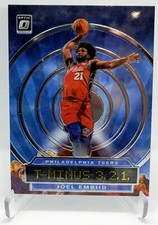 2019-20 Donruss Optic T-Minus 3, 2, 1 Holo #1 Joel Embiid