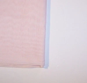 5.66 Yards~ADO Pink Batiste Sheers FABRIC-Seamless 118"wide-Polyester-New - Picture 1 of 4