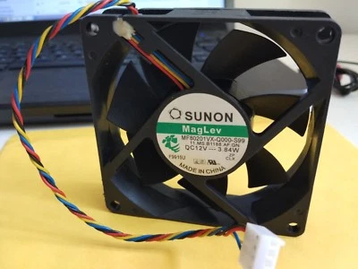 SUNON Cooling fan MF 80201VX-Q000-S99 12V 3.84W 8020 8CM 80x80x20mm 3.2x3.2x0.8" - Image 1 of 4
