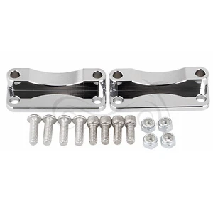 2X 21" Front Fender Mud Guard Relocator For Harley Touring FLHT Road King Police - Picture 1 of 12