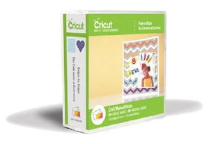 CRICUT *EDGE TO EDGE* CARTRIDGE *FILL PAGE WITH OVER 50 DESIGNS* BASE, LAYER... - Picture 1 of 4