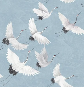 Nu2680 Halcyon Peel & Stick Wallpaper Blue - Picture 1 of 7
