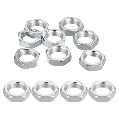 Stahl Sechskantmuttern M18x1x8mm 12Stk 24mm Breite - Bild 1 von 4