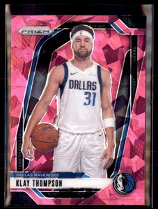 2024-25 Panini Prizm Basketball Pink Cracked Ice Klay Thompson Mavericks 107 - Bild 1 von 2