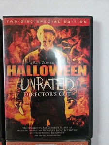 Rob Zombie Halloween 2007 DVD 2-Disc Unrated Director's Cut, Pre-Owned Like New - Bild 1 von 4