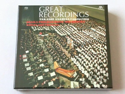 Takashi Asahina Osaka Phil Great Recordings 2 SACD Single Layer TOWER RECORDS - Image 1 of 3