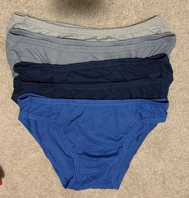 New Jockey Life Men's 5 Pack Bikinis Briefs Underwear XL Stay Cool+ (Solids) - Image 1 of 2