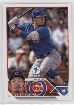 2023 Topps Series 1 1st Edition Seiya Suzuki #183 - Image 1 of 2