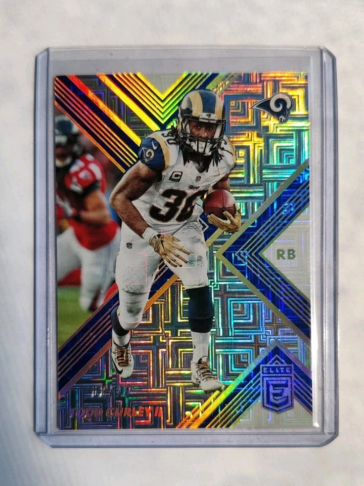 2017 DONRUSS ELITE TODD GURLEY BLUE SSP /15 - Image 1 of 2