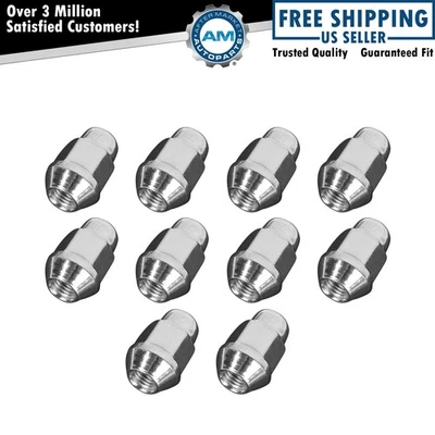 Juego de 10 tuercas de rueda Dorman 611-182 para Honda Chevy Toyota GMC Ford Dodge Foto 1 de 4