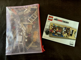 Lego 21302 The Big Bang Theory (Retired), No Box, Complete w/ Instructions