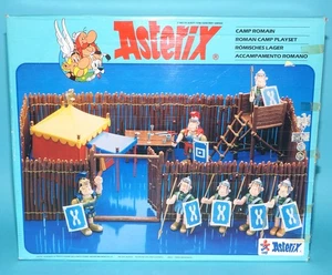 ASTERIX PLAY ACTION FIGURES 6248 ROMAN CAMP PLAYSET BOXED EURO BOX 1984 TOYCL... - Picture 1 of 23