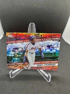 2025 Topps All-Star Game Mega Box Classic Swings Darryl Strawberry #CS-6 Mets - Picture 1 of 2