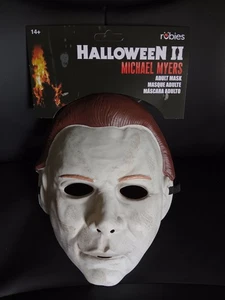 MICHAEL MYERS Halloween II - Vacuform Halbmaske für Erwachsene, Hartplastik. Rubine - Bild 1 von 3