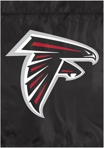 Atlanta Falcons Premium Garden Flag Banner Applique Embroidered 12.5 x 18 Inches - Picture 1 of 4