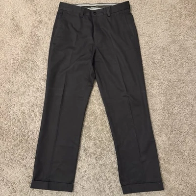 Pantalones Chinos Eddie Bauer Para Hombre 30x30 Sin Arrugas Calce Clásico Caqui Negro Trabajo Foto 1 de 4