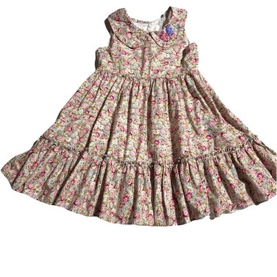 Vestido Pastourelle by Pippa and Julie Niñas Floral En Niveles Talla 8 Cottage Verano Foto 1 de 4