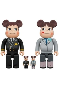 BE@RBRICK para ANA CAPTAIN Poco-chan y 10ª generación CA Peko-chan 100% y 400% S - Imagen 1 de 4