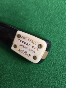 Vintage The Peall Record Break 3304 Snooker Cue Maple - Picture 1 of 8