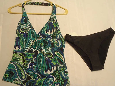 Traje de baño SPEEDO talla 6 halter de natación TALLA 7 negro panty nuevo con etiquetas traje de baño Foto 1 de 3