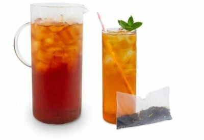 Bolsa de té helado de melocotón bolsa de 12 unidades hace 32 oz cada una fresca Foto 1 de 2