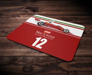 Alfombrilla de ratón Niki Lauda Ferrari 312T F1 - Scuderia GP - Imagen 1 de 2