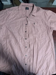 pink buttondown ripcurl shirt XXL - Picture 1 of 8