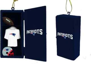 New England Patriots Team Pro Football Locker Ornament NFL Team Sports America - Bild 1 von 4