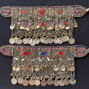 Afghanische Kuchi-Halskette Stammesschmuck hochwertige Vintage-Halskette - Bild 1 von 1