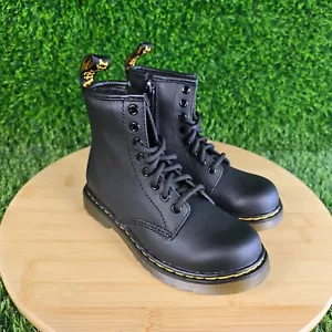 Dr Martens Kids Combs Ankle Boots 160 J Black Size 11 NIB - Picture 1 of 6