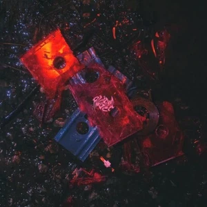 six impala – Rubber VINYL Transparent Red w/White Pigment [Ruby] NEVER PLAYED - Picture 1 of 8