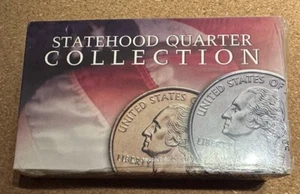 Statehood Quarter Collection 2003 Philadelphia Denver Gold Plated In Shrink wrap - Picture 1 of 5
