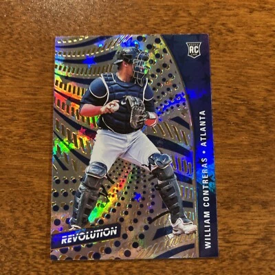 2021 Panini Revolution William Contreras Rookie Card Brewers A62 - Image 1 of 2