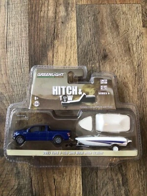 New HITCH & TOW SERIES 6 2015 FORD F-150 PICKUP & BOAT WITH TRAILER & COVER - Image 1 of 2