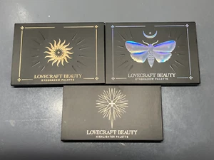 Lovecraft Beauty Palette Basic Rituals + Warm Rituals & Highlighter Palette NIB - Picture 1 of 4
