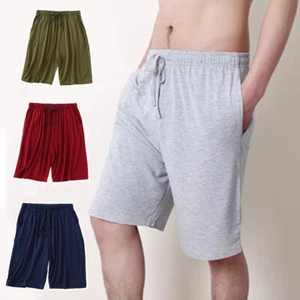 Men's Pajama Shorts Sleep Shorts Sleep Bottom Wear Lounge Homewear Sleepwear - Picture 1 of 28