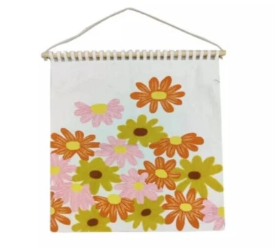 Wild Sage™ Daisy 24-Inch x 24-Inch Embellished Tapestry Wall Decor - Image 1 of 2